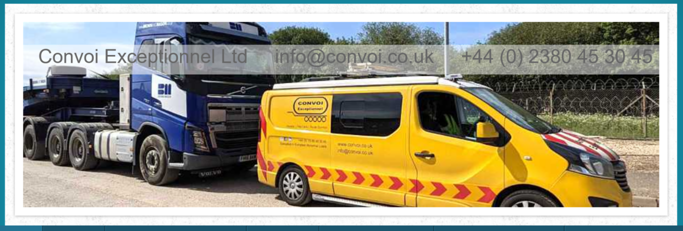 Example of an Abnormal Load self-escort / pilot car UK Example of an Abnormal Load self-escort / pilot car UK