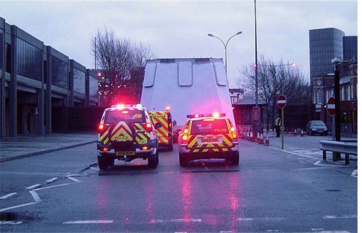 Wide and high abnormal load - Permits, Escorts and Route Surveys with Police Escorts UK & Europe