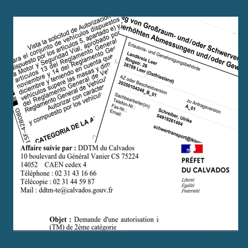 Convoi Exceptionnel Ltd | European Permit Services for abnormal loads - long, wide, high & heavy Convoi Exceptionnel Ltd | European Permits for Abnormal Loads in France, Germany, Belgium, Spain, Holland, Denmark, Italy, Ireland and more